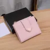 The New Saffiano Triangle Leather wallets coin purses Womens mens luxury Designer cards holder 7A quality with box cardholder wallet puese 9 card slots key pouch