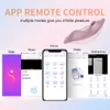 Красотные предметы Bluetooth Control Сосание вибратора для женщин приложение клитор удаленные вибрарующие вибрарующие трусики эротические сексуальные игрушки