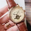 2021 luxe Reloj PH marque montre décontracté hommes montres mode Polshorloge robe Orologio bracelet en cuir automatique machines3255
