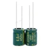 10pcs 6.8UF 450V 10x13mm 고 잔물결 전류 Long Life 450V6.8UF 10 x 13mm 전력 어댑터를위한 알루미늄 전해 커패시터