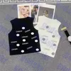 Designer Logo Tank Letter Prints Tops Womens Elastic Knited Vests Dames Sweater sans manches Pull deux couleurs