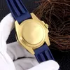 メンズ腕時計自動機械式時計 40 ミリメートルラバーストラップストラップ調節可能な Montre de Luxe 自動巻きデザイナー腕時計男性用