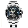 Projektant F1 Swiss Watch 46 mm Chronograph Quartz Ruch Strap Strap Strap Męskie zegarki Montre de Luxe luksusowy biznes W275Q