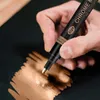 Chrome Metallic koper/goud/zilveren marker Diy verfspiegel Art Liquid Pens Reflective Finish Craftwork Supplies