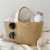 Hirigin 2021 Fashion Summer Women Bag Straw Handbag Casual Tote Boho Beach Holiday Bags Shoulder Bags267v