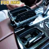 مطافئ سجائر السيارة الجديدة ABS وحدة التحكم المركزية منفضة سجائر صندوق تجميع غطاء لسيارات BMW 5 Series F10 F11 F18520i 525i 528i 530i 2010-2017