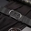 Fashion Automatic Buckle Belt Mens Leather B Checker Top Cow Leather Middle aged and Youth Business Versatile Belt