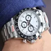 Mens Movement Watch 40mm Automatic Mechanical Watches Ceramic Case Steel Strap Business Gift Wristwatches for Men Perfect Quality