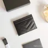 Grossistförsäljning Lyx Designer kvinnor plånbok kvinna korthållare fack plånbok äkta läder original låda damer med metall logotyp