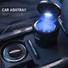 Новые автомобильные аксессуары Ashtray Button Open Style Светодиодный пластик из нержавеющей стали для BMW Mini Coopers R56 F55 R53 Clubman E46 E90 E60