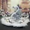 Interior Decorations Car Decoration Goddess-Ceramic Swan Ornament Mounted Dashboard Creative High-Grade