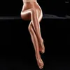 Active Pants Women Shiny Glossy Spandex Stockings Opaque Pantyhose Sports Fitness Tights H7JP