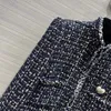 Women's Jackets Designer Milan Runway 2023 New Spring Autumn o Neck Long Sleeve Coats Brand Same Style Outerwear 2 Zepg