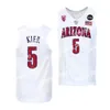 College basketbal draagt ​​NCAA College Basketball Arizona Wildcats Jersey 0 Bennedict Mathurin 10 Azuolas Tubelis 35 Christian Koloko 25 Kerr Kriisa 4 Dalen Terry 11