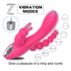 Kosmetyki 3-w jednym funkcji 7 prędkości wibrator królików glib gildo anal seksowne zabawki stymulator łechtaczki dla kobiet sklep