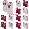 CUSTOM NCAA College Alabama Crimson Tide Basketball Jersey 13 Jahvon Quinerly 15 Tyler Barnes 2 BRUNER 2 Sexton 2 Kira Lewis Jr. Stit personnalisé