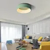 Tavan Işıkları 2023 Nordic Creative Macaron Led Light Art Loft Daire Tasarımcısı Yatak Odası Çalışma Kahve Dükkanı