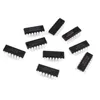 10PCS SN74LS00 DIP16 SN74LS01 02 03 04 05 06 07 08 09 10 11 14 CHIP SDIP-14 Plug IC de plugue reto em eletr￴nica