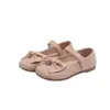 Flache Schuhe Kinder Leder Herbst Mode Bowtie Mädchen Prinzessin Leistung Tanz Little Mary Janes Kleinkind