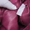 أعلى جودة الإبط حقيبة الكتف الأزياء منسوجة الجلود اليدوية المصممة الفاخرة على شكل حقيبة متوسطة الأكياس التجميلية.