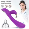 Articoli di bellezza Vibratore potente a 10 velocità Massaggio clitoride femminile G-Spot Vuoto Stimolatore del capezzolo Dildo Per adulti Donne erotiche Orgasmo Giocattoli sexy