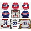 q888 22 Cole Caufield Hockey Jersey Nick Suzuki Carey Price Josh Anderson Ben Chiarot Shea Weber Brendan Gallagher Jonathan Drouin Tyler Pitlick