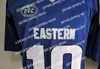 American College Football Wear Custom Eastern Illinois Panthers #10 Jimmy Garoppolo FCS Blue Jersey Stitched SF Black Red White Rush NCAA Football Mens Youth Women K