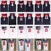 Custom 2014 USA Dream Jersey Dream Team Eleven 4 Stephen Curry 5 Thompson 6 Derrick Rose 10 Kyrie Irving James Harden Kevin Durant Nati