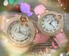 Couple femmes hommes horloge montres 38mm 33mm diamants romains anneau trois broches affaires décontracté ceinture en cuir véritable japon mouvement à quartz édition limitée montre-bracelet