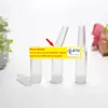 Transparent Beauty Salon Ampoule Bottle Plastic Serum Container Cosmetic Skin Care Essential Oil Tubes