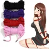 Bondage Shibari Thicken Cotton Rope Sex Slave Restraint Soft Adult Toys BDSM Binding Role-Playing For Couples Games