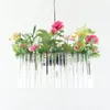 Pendant Lamps Plant Chandelier Special Dining Bar Restaurant Pot Fresh Greenery Floral Decorative Lamp