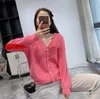 23ggss Spring Women's Sweaters Cardigan Fashion Long Sleeve Knitwear Women Casual Designer Sweaters Size S-XL