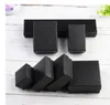 Jewelry Black Diamond Grain Boxes Packing Bracelet & Necklace & Ring & Ear Nail Box Christmas New Year Gift Customize 8 size Select