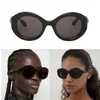 Lunettes de soleil design pour femmes Tendance Catwalk 0208 Temples rotatifs Design Fashion Lunettes de soleil yeux de chat cadre mural