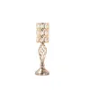 European Style Retro Crystal Candle Holder 50/60CM Tall Big Size Golden Candlestick For Event Home Wedding Decoration