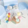 70ml Glass Bottle with Screw Cap Storage Sealed Small Vials Jars Seal Leak Proof 24pcshigh qty