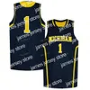 Koszykówka Nik1 NCAA Michigan Wolverines Basketball Jersey 5 Adrien Nunez 51 Austin Davis 55 Eli Brooks Customed