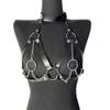 Erotisch bdsm sex speelgoed voor koppels lederen bh cage game borst bondage body harnas lingerie goth riem slaven borsten vrouwen