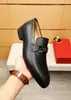 Yeni 2023 erkek moda elbise ayakkabı ayakkabı el yapımı loafer'lar erkek hakiki deri kayma marka parti düğün daireler boyutu 38-45