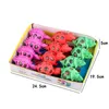 Squishy Dinosaur Fidget Toy Water Beads Mesh Squish Ball Anti Stress Venting Balls Squeeze Toys Stress Relief Decompression Toys