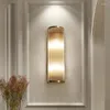 Wall Lamps Biewalk Modern Transparent Crystal Copper Lamp Living Room Bedroom Corridor Staircase Decorative Lighting Device