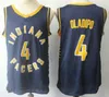 Anpassad NCAA Victor 4 Oladipo Jersey Blue White Yellow Wholesale Retro Reggie 31 Miller University Basketb