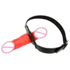 Double-Ended Dildo Gag Head Strapon Mouth Fetish Bdsm Bondage Penis Harness Lesbian Sex Toys Products Adult Erotic