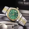 클래식 남성 시계 자동 기계식 시계 41mm 36mm 모든 스테인리스 스틸 비즈니스 손목 시계 스트랩 조절 가능한 Montre De Luxe Self-Wind Fashion Wristwatches