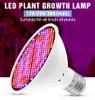 LED Grow LightE27220VフルスペクトルPHYTOランプ60LEDS屋内植物のための野菜の花水耕栽培システム