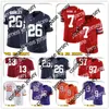 Maillots de football NCAA 26 Saquon Barkley 7 Dwayne Haskins Jr Ohio State Buckeyes College Football Jersey 16 Jared Goff 99 Aaron Donald 32