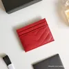 Hela rabatt Luxury Designer Women Wallet Woman Card Holder Slot Purse äkta läder Original Box Ladies With Metal Logo9299257