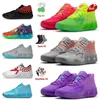 2023 Top High Basketball Shoeslamelo Ball Shoes MB.01 Lo Mens Sports Shoe 1of1 Rick and Morty Rock Ridge BL