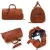 Duffel Bags Vintage Crazy Horse Taudy Tavel с карманом обуви 50 см.